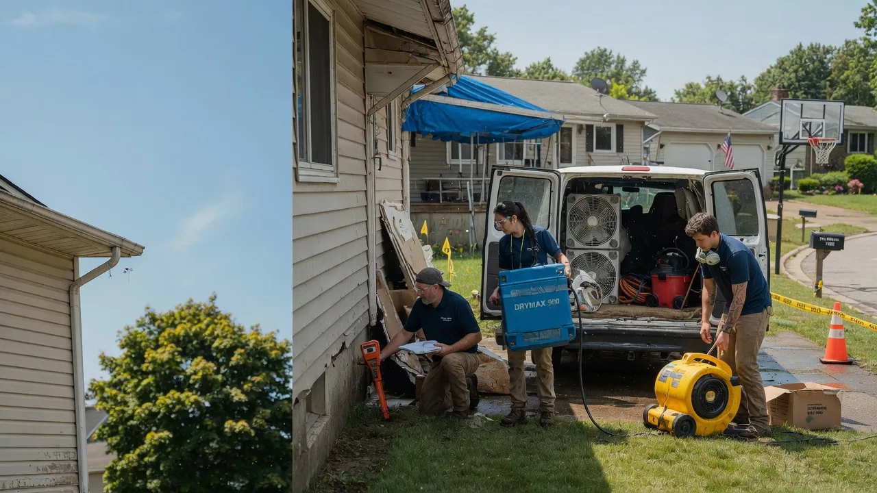 Ceiling Leak Cleanup in Aaronsburg, PA near me